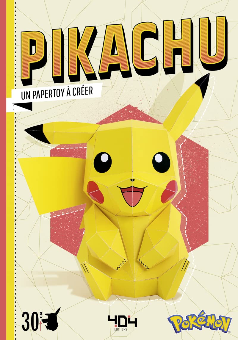 Pikachu - Un papertoy à créer