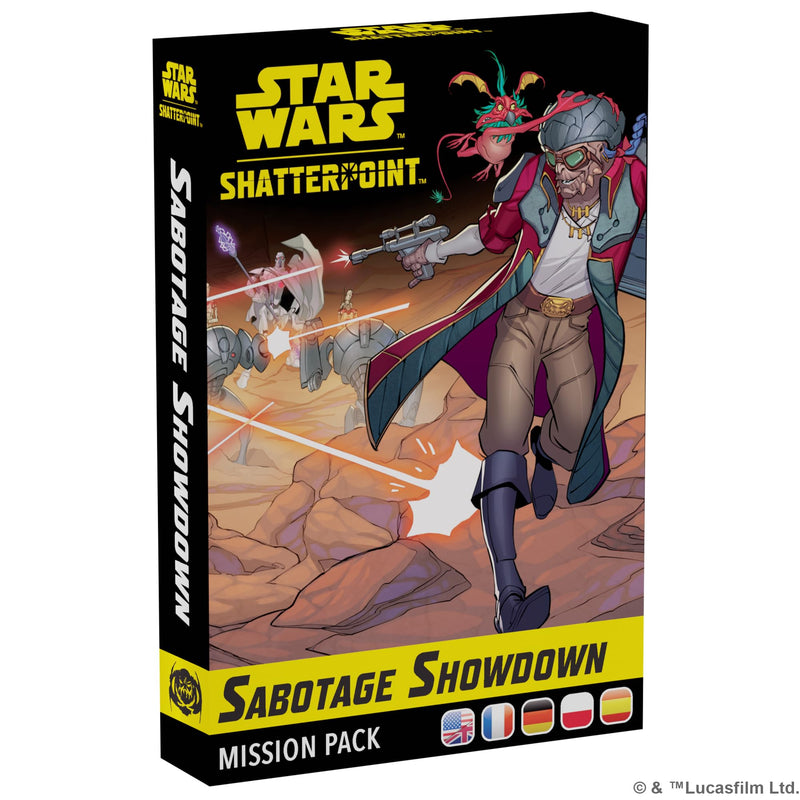 Atomic Mass Games Star Wars Shatterpoint: Sabotage Showdown Mission Pack - Pack de misiones Multilenguaje (Incluye Español