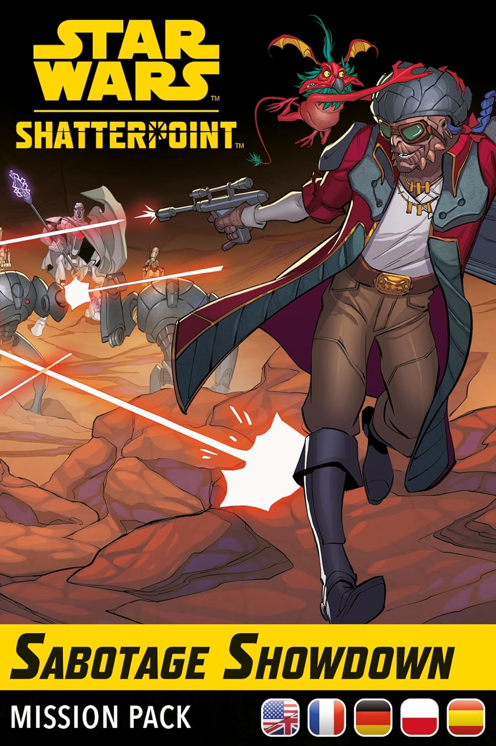Atomic Mass Games Star Wars Shatterpoint: Sabotage Showdown Mission Pack - Pack de misiones Multilenguaje (Incluye Español