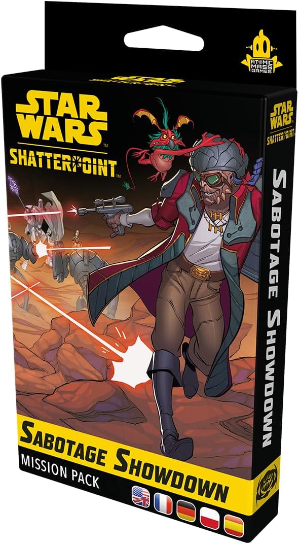 Atomic Mass Games Star Wars Shatterpoint: Sabotage Showdown Mission Pack - Pack de misiones Multilenguaje (Incluye Español
