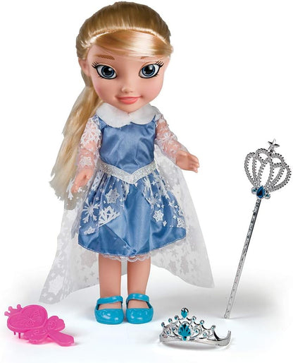 Grandi Giochi GG02934 - Muñeca La Reina de los hielos (38 cm