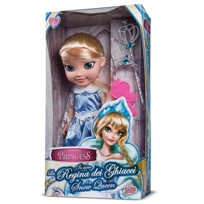 Grandi Giochi GG02934 - Muñeca La Reina de los hielos (38 cm