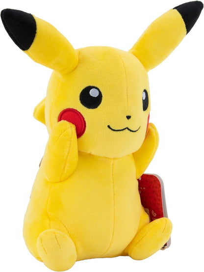 Pokémon PKW3074-20cm Plüsch - Pikachu, offizielles Plüsch