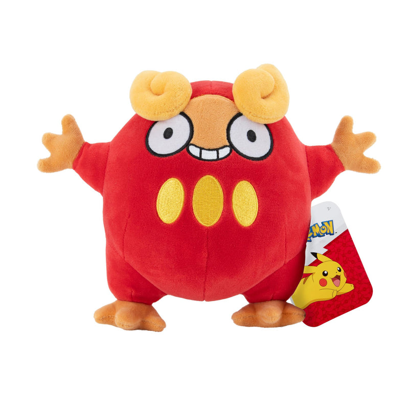 Pokémon PKW3086-20 cm Plush - Flampion - Official Plush Toy