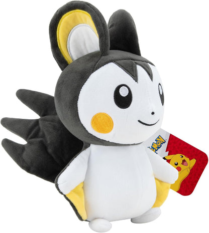 Pokémon Official & Premium Quality 8-inch Emolga Adorable, Ultra-Soft, Plush Toy, Perfect for Playing & Displaying-Gotta Catch ‘Em All