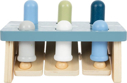 small foot Game Arctic Made of FSC 100%-Certified Wood, Hammer Bench for Kids Aged 1+ Years Old, 12448, Multicoloured