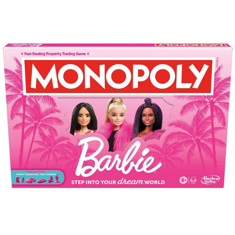 Monopoly Brettspiel: Barbie-Edition – englische Version