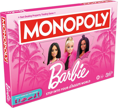 Monopoly Brettspiel: Barbie-Edition – englische Version