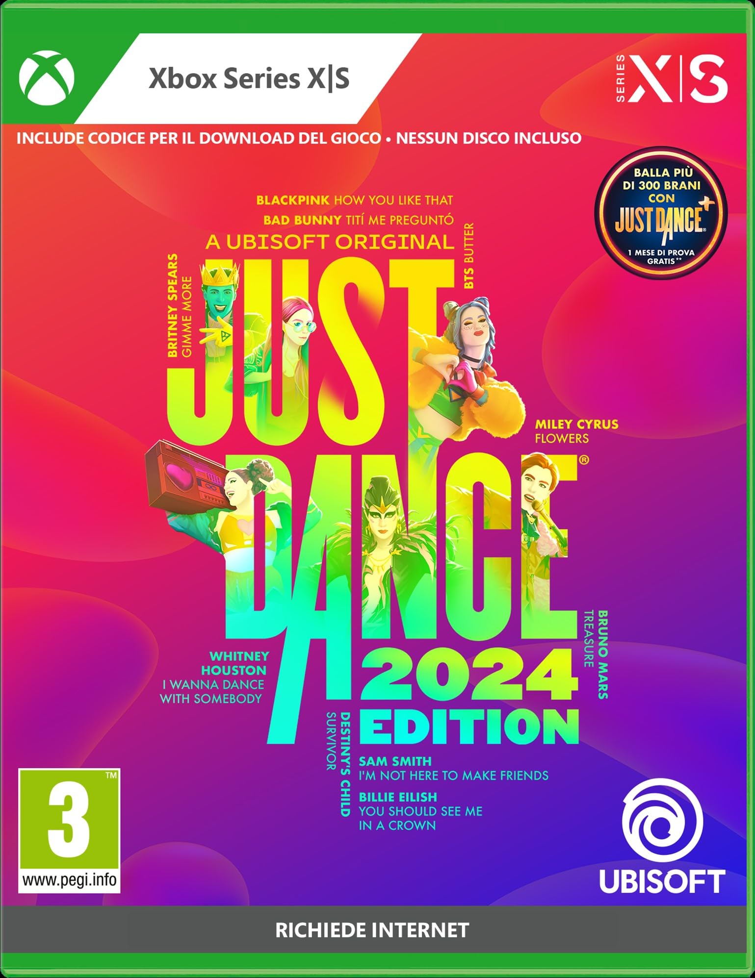 Just Dance 2024 ITA (Xbox Series X/S) (Scarica solo il codice) Xbox Standard
