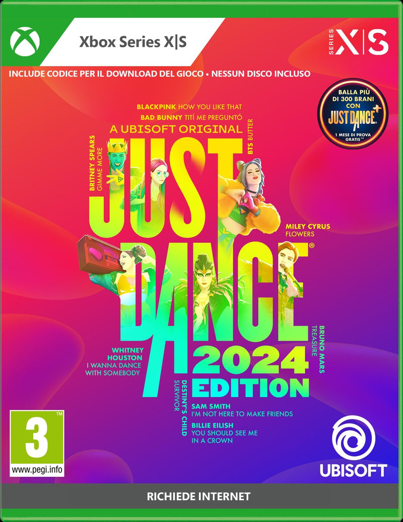 Just Dance 2024 ITA (Xbox Series X/S) (Scarica solo il codice) Xbox Standard