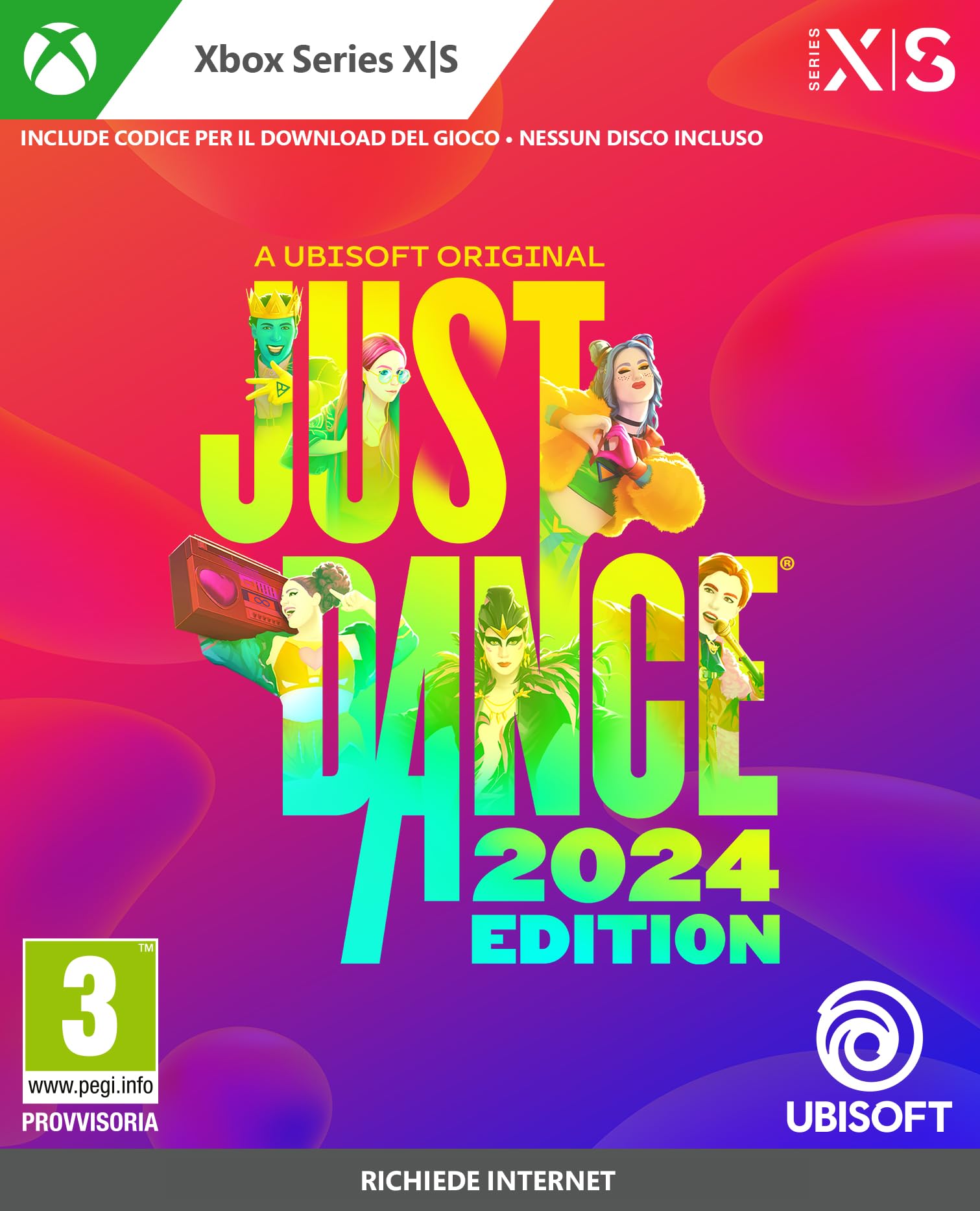 Just Dance 2024 ITA (Xbox Series X/S) (Scarica solo il codice) Xbox Standard
