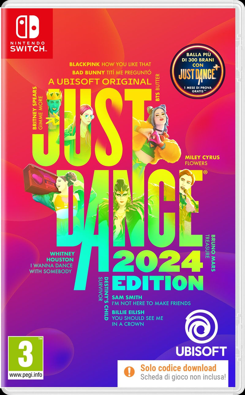 Just Dance 2024 ITA (Switch) (Scarica solo il codice) Switch Standard