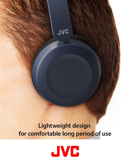 JVC HA-S31M Wired Over-Ear Headband Headphones with Microphone & Remote - Slate