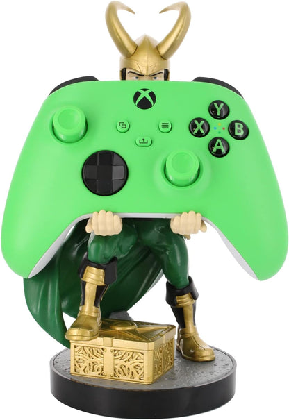 Cableguys Loki Marvel Comics Gaming Controller and Smartphone Holder | Compatible with Play Station, Xbox, Nintendo Switch controllers and most smartphones