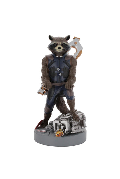 Cable Guys - Guardians of the Galaxy Rocket Gaming Accessories Holder & Phone Holder for Most Controller (Xbox, Play Station, Nintendo Switch) & Phone