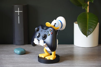 Cableguys Gaming-Figur Disney Donald Duck - Zubehör Halterung für Controller oder Smartphone - Inklusive USB-Kabel - 20 cm