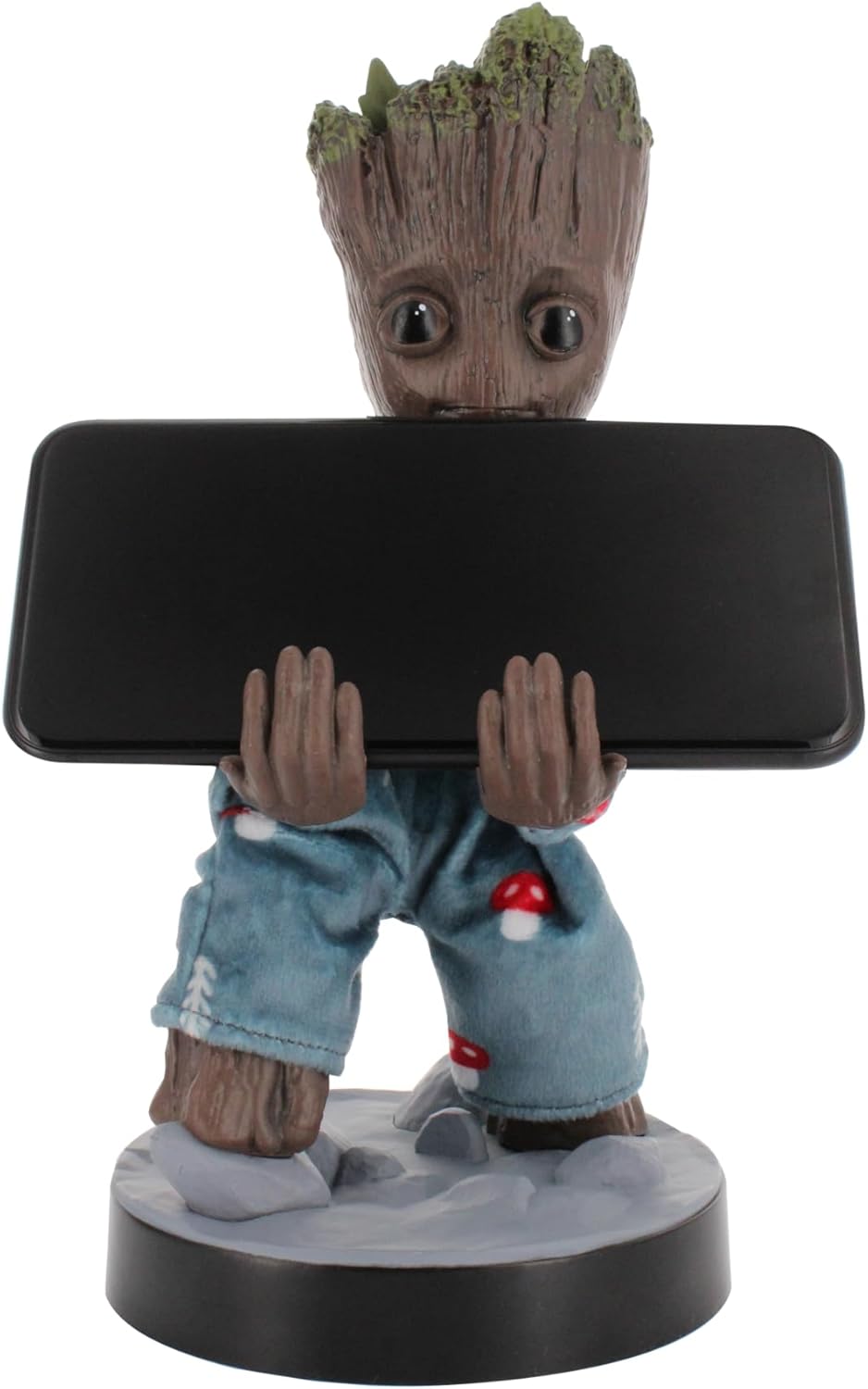Cable Guys - Guardians of the Galaxy Toddler Groot in Pajamas Gaming Accessories Holder & Phone Holder for Most Controller (Xbox, Play Station, Nintendo Switch) & Phone Modern