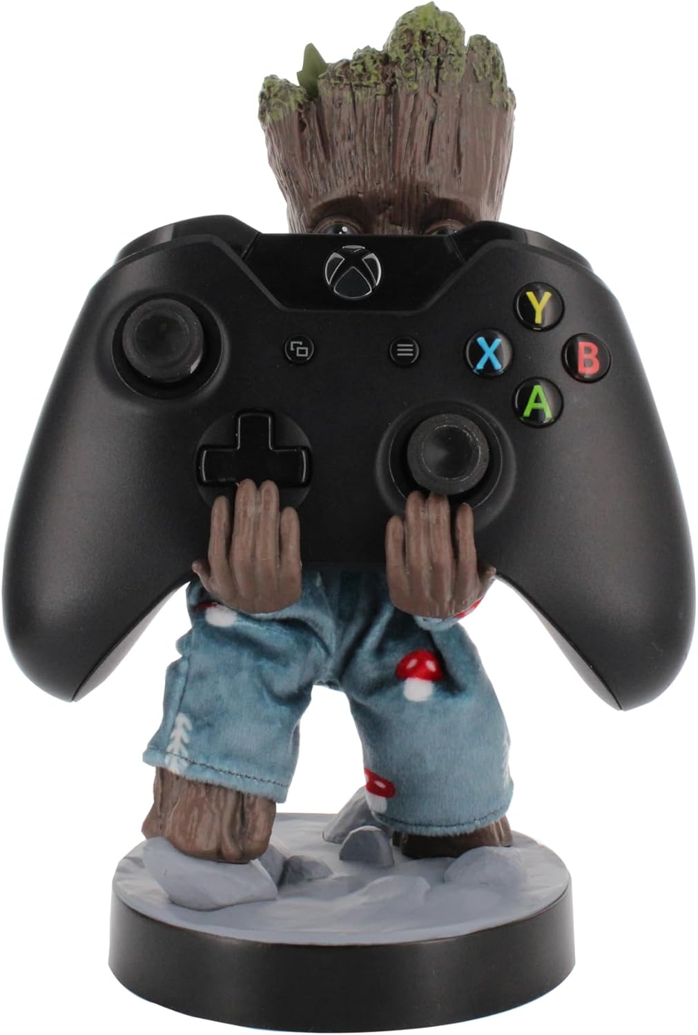 Cable Guys - Guardians of the Galaxy Toddler Groot in Pajamas Gaming Accessories Holder & Phone Holder for Most Controller (Xbox, Play Station, Nintendo Switch) & Phone Modern