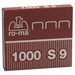 Ro-MA - 1000–1005415 Scatola Punti S9 in Acciaio Ro-MA (conf,10)