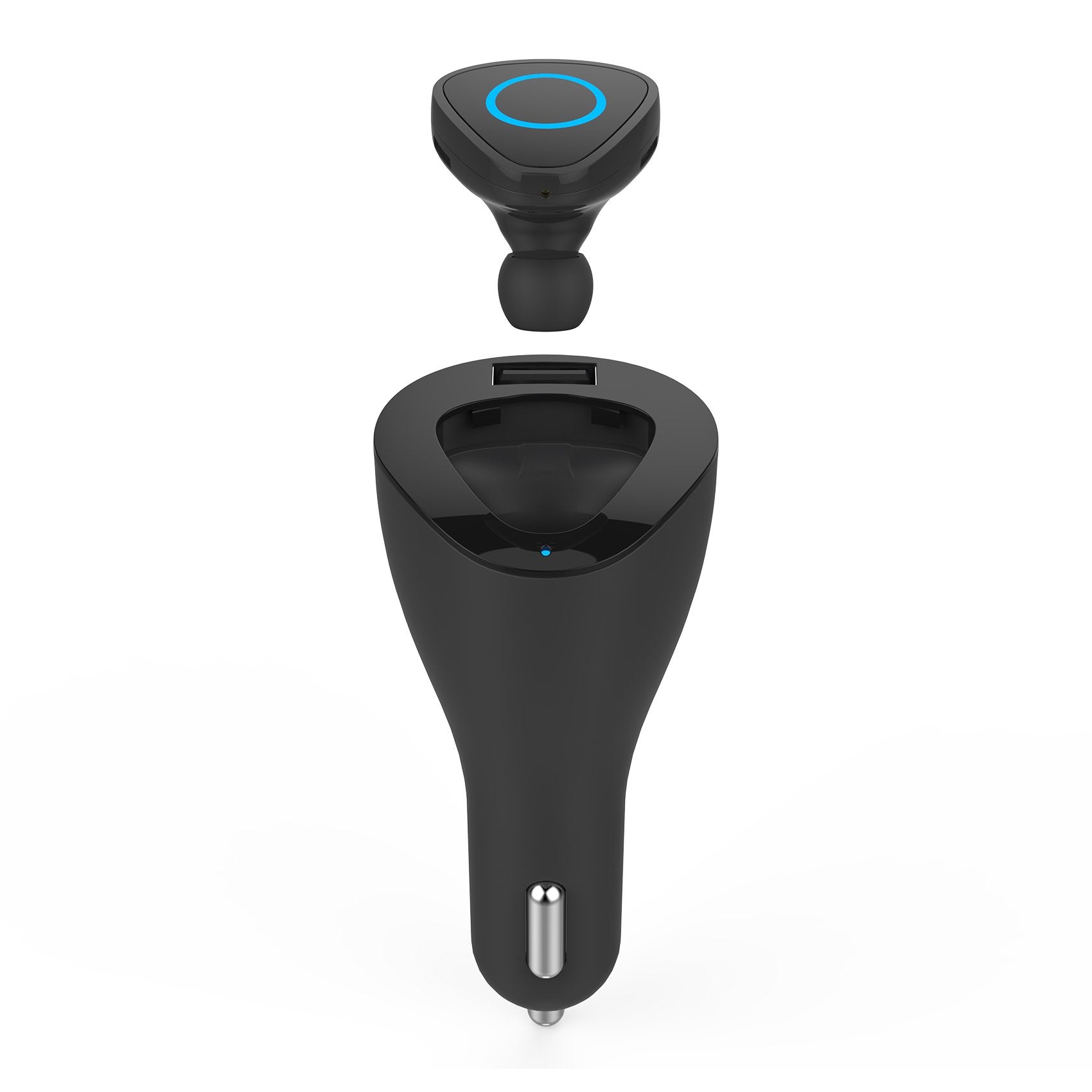 Celly bhduobk Wireless Headset with Bluetooth 4.0 + EDR for Smartphone, Tablet and PC, Built-in Microphone, Black