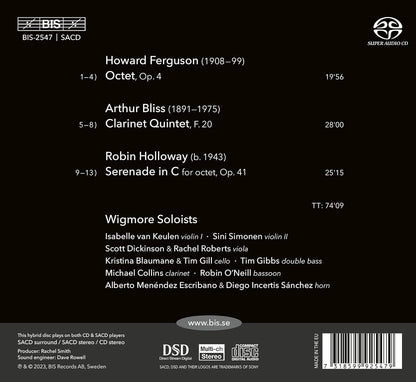 Ferguson/Bliss/Holloway: Chamber Music