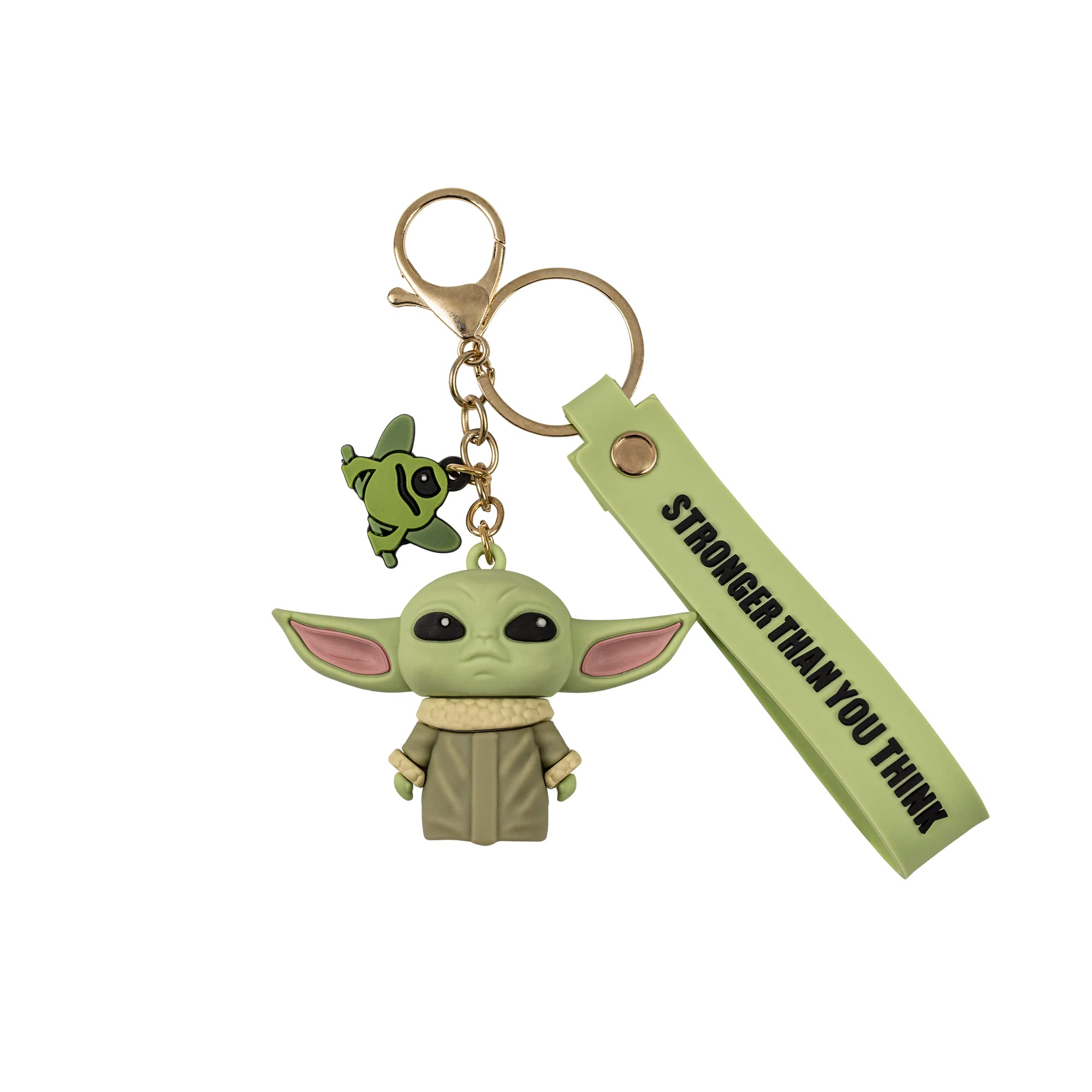 Disney's The Mandalorian Grogu The Child Green 3D Keychain