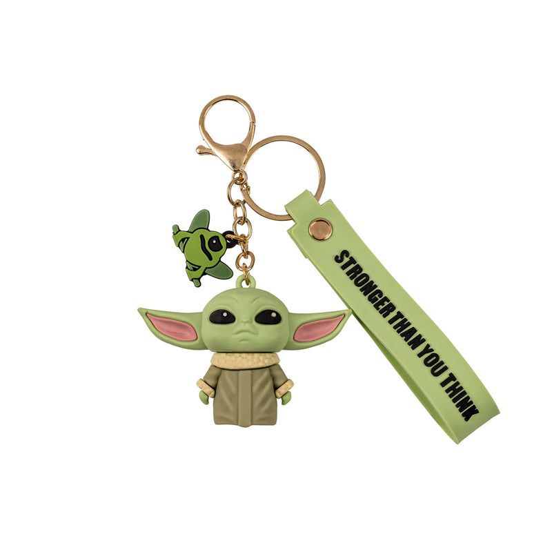 Disney's The Mandalorian Grogu The Child Green 3D Keychain