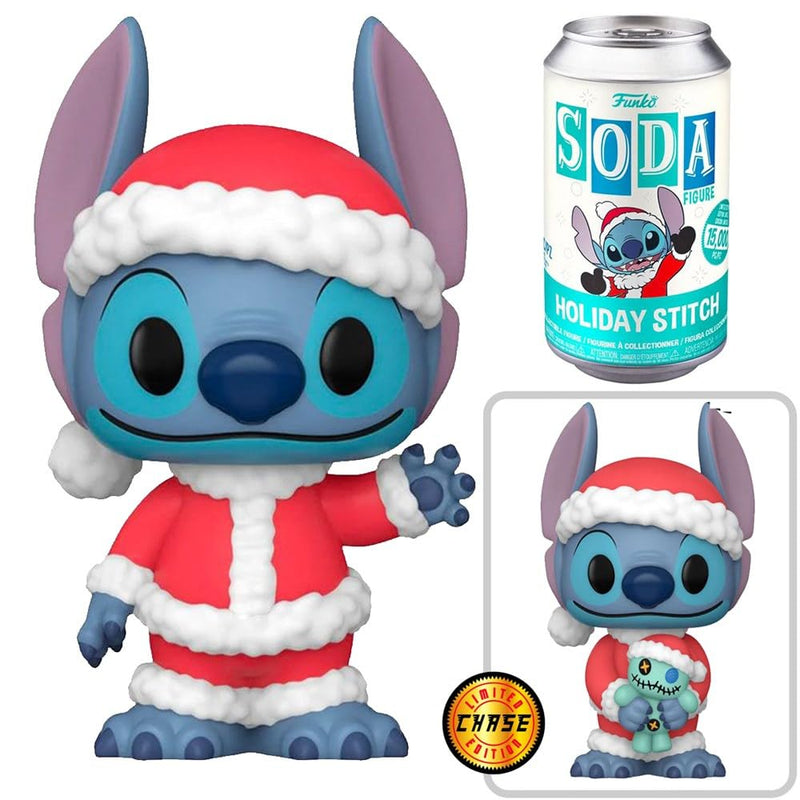 LILO ET STITCH - POP Soda - Stitch Noël avec Chase