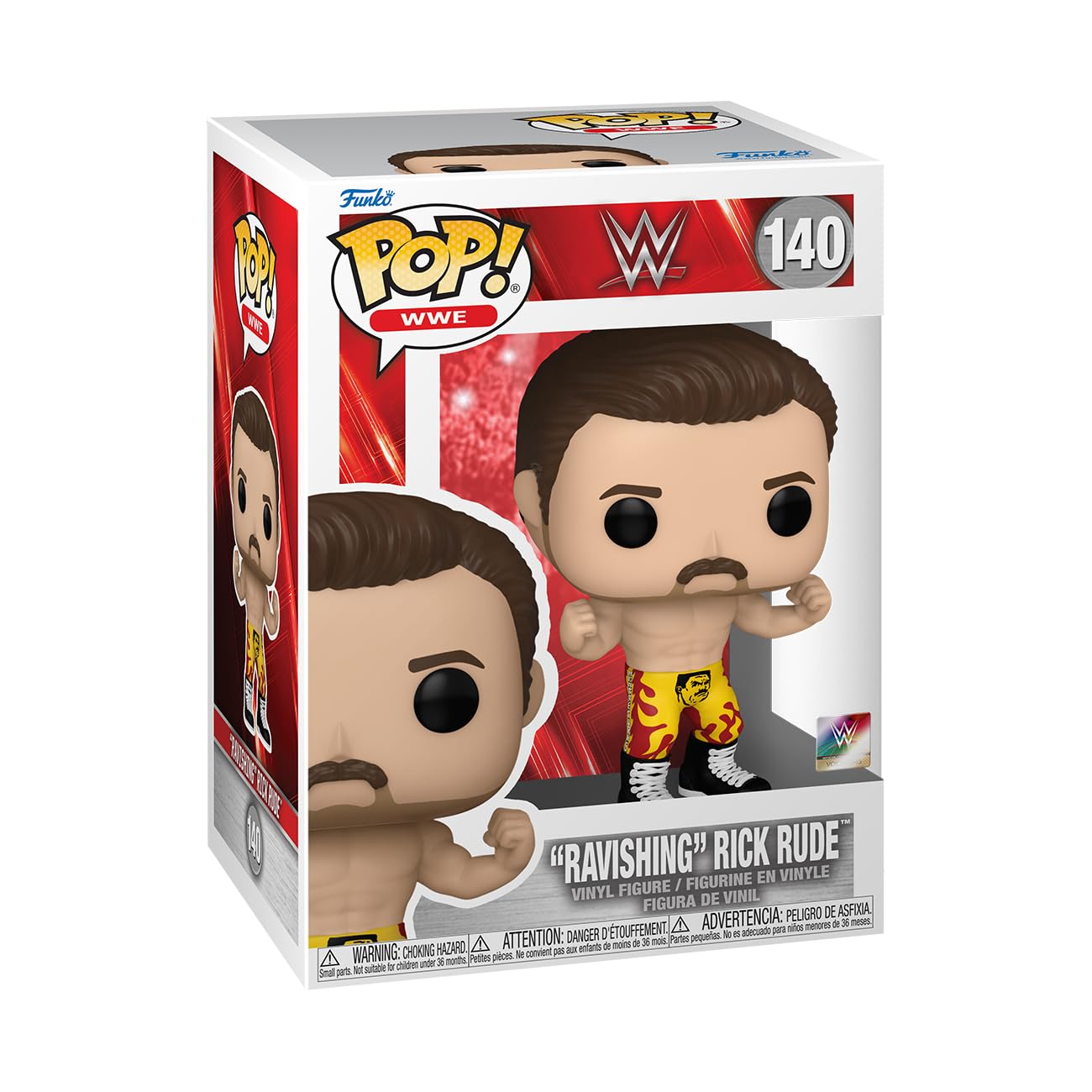 Funko POP! WWE: Rick Rude - Collectable Vinyl Figure - Gift Idea - Official Merchandise - Toys for Kids & Adults - Sports Fans - Model Figure for Collectors and Display