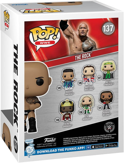 Funko Pop! WWE: the Rock - Dwayne "The Rock" Johnson - (final) - Collectable Vinyl Figure - Gift Idea - Official Merchandise - Toys for Kids & Adults - Sports Fans - Model Figure for Collectors