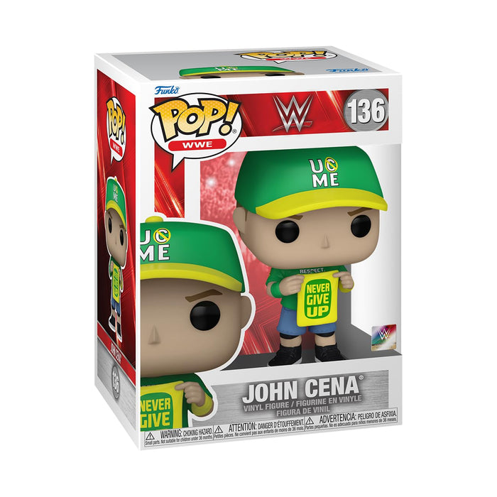 Wrestling: Funko Pop! Wwe - John Cena Never Give Up (Vinyl Figure 136)