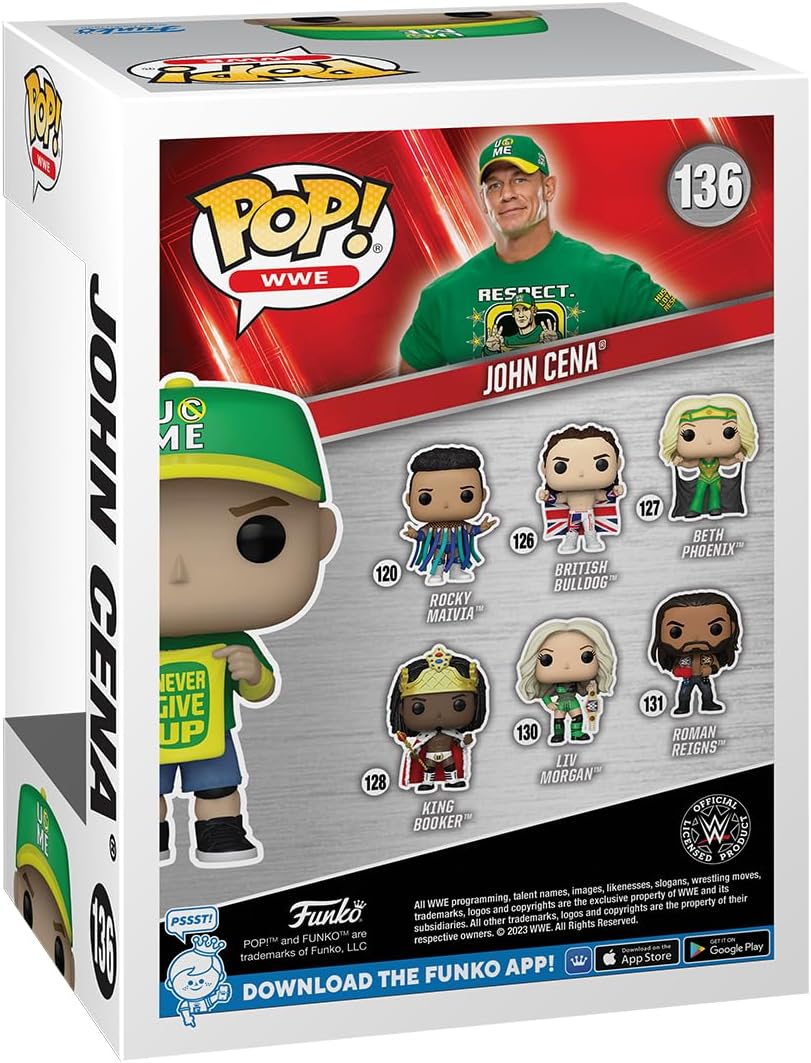 Pop! Vinyl - Wwe - John Cena (Never Give Up)