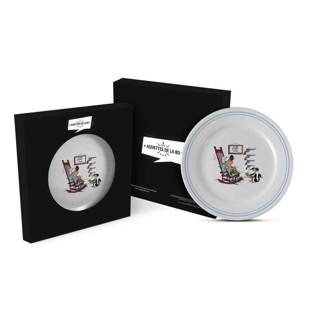 LUCKY LUKE - Dinner Plate 23 cm - Dalton Mother