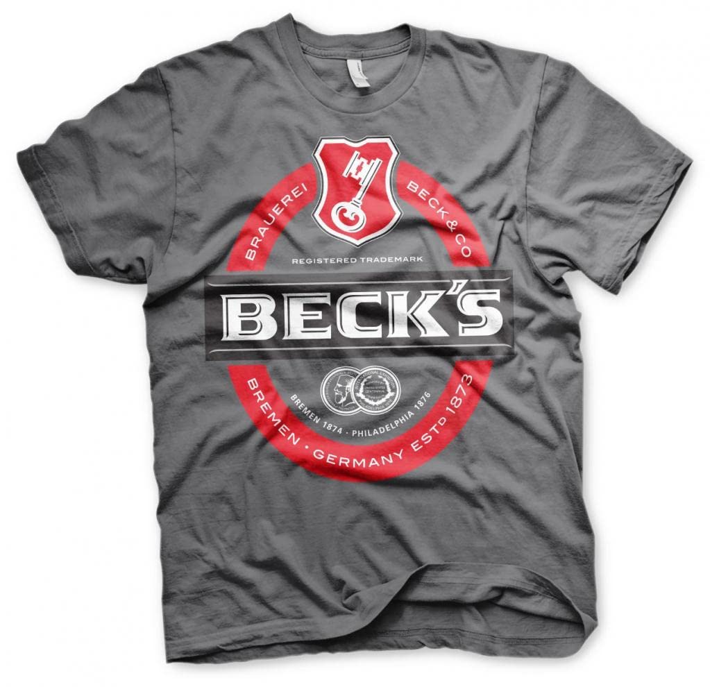 BEER - Becks Label - T-Shirt - (M)