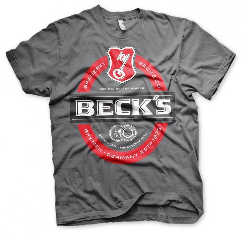 BEER - Becks Label - T-Shirt - (M)