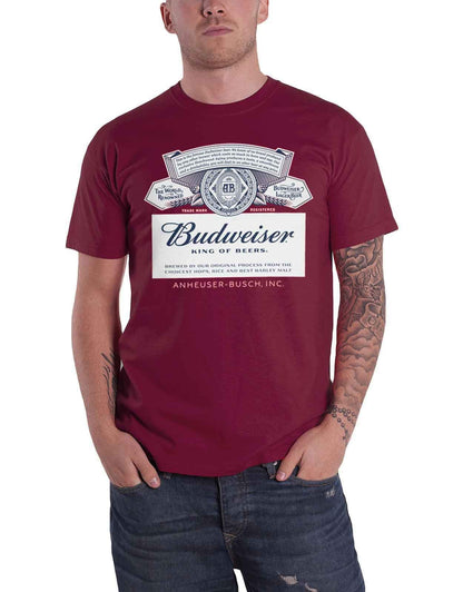 BEER - Budweiser Red Label - T-Shirt - (XXL)