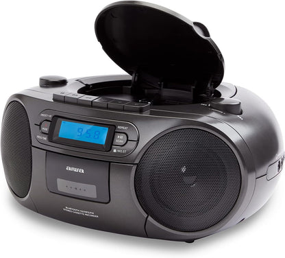 Radio Cassette Aiwa Bbtc550Bk    6W Black
