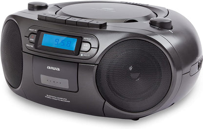 Radio Cassette Aiwa Bbtc550Bk    6W Black