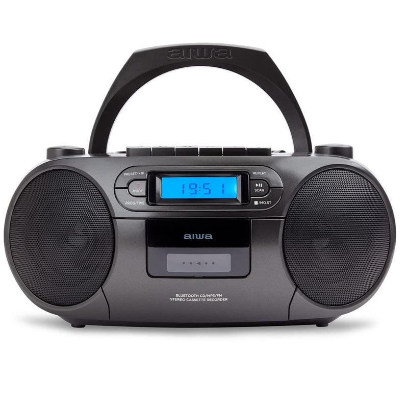 Radio Cassette Aiwa Bbtc550Bk    6W Black