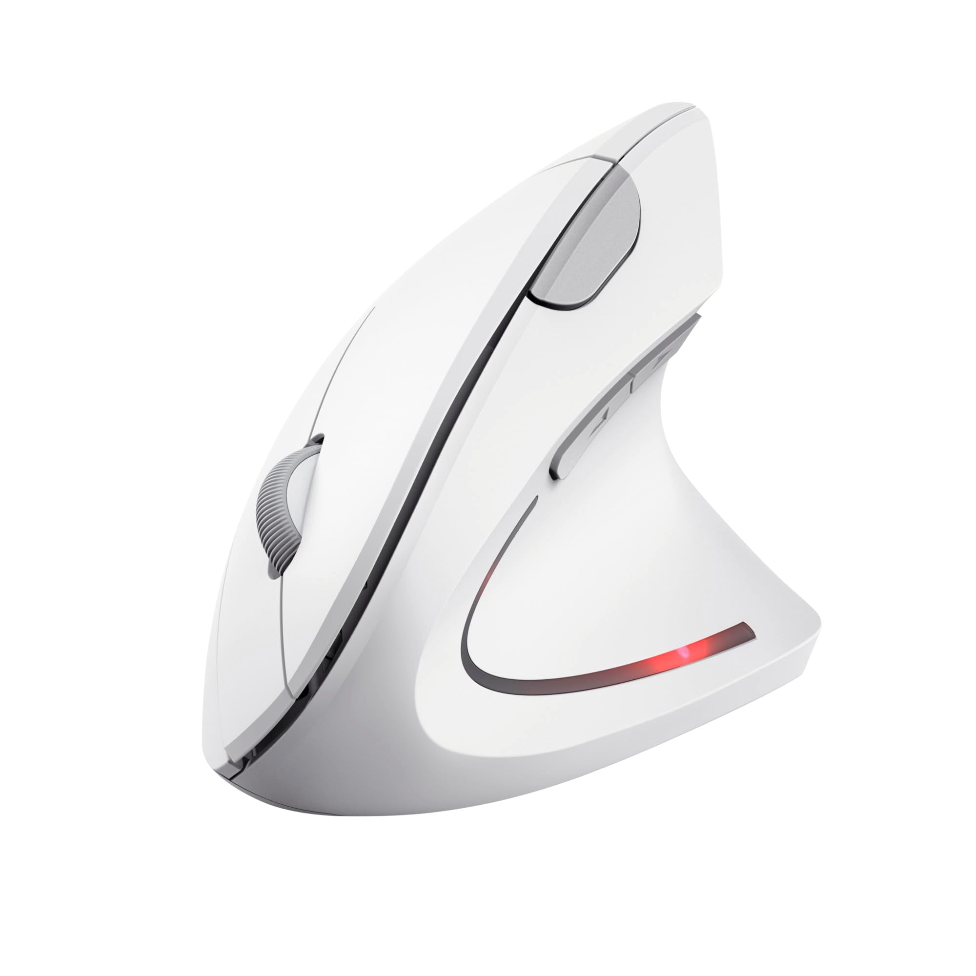 Trust Verto Wireless Ergonomic Mouse, Vertical Mouse with Storable USB Micro-receiver, Reduces Arm Strain, 800-1600 DPI, 6 Buttons, for Right Hand Users, PC, Laptop, Mac, Batteries Included