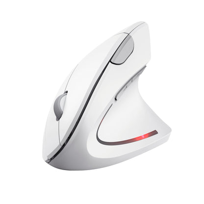 Trust Verto Wireless Ergonomic Mouse, Vertical Mouse with Storable USB Micro-receiver, Reduces Arm Strain, 800-1600 DPI, 6 Buttons, for Right Hand Users, PC, Laptop, Mac, Batteries Included