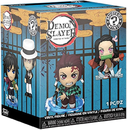 Funko Mystery Mini - Demon Slayer - 1 Of 12 to Collect - Styles Vary - Collectable Vinyl Figure - Gift Idea - Official Merchandise - Toys for Kids & Adults - Anime Fans - Mini Figure for Collectors