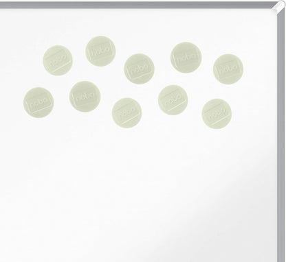 Nobo Imanes para Pizarra Blanca, 38 mm, Paquete de 10, 1915315, Variedad de Colores