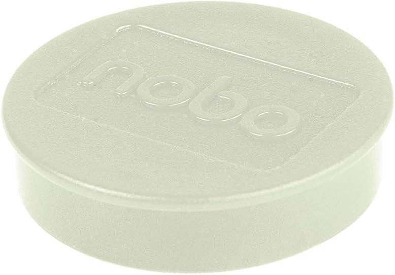 Nobo Imanes para Pizarra Blanca, 38 mm, Paquete de 10, 1915315, Variedad de Colores