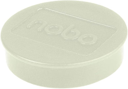 Nobo Imanes para Pizarra Blanca, 38 mm, Paquete de 10, 1915315, Variedad de Colores