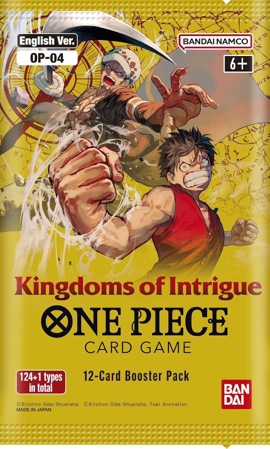 Bandai | One Piece Card Game: Kingdoms Of Intrigue - Booster Display (OP-04) | Trading Card Game | Ages 6+ | 2 Players | 20-30 Minutes Playing Time