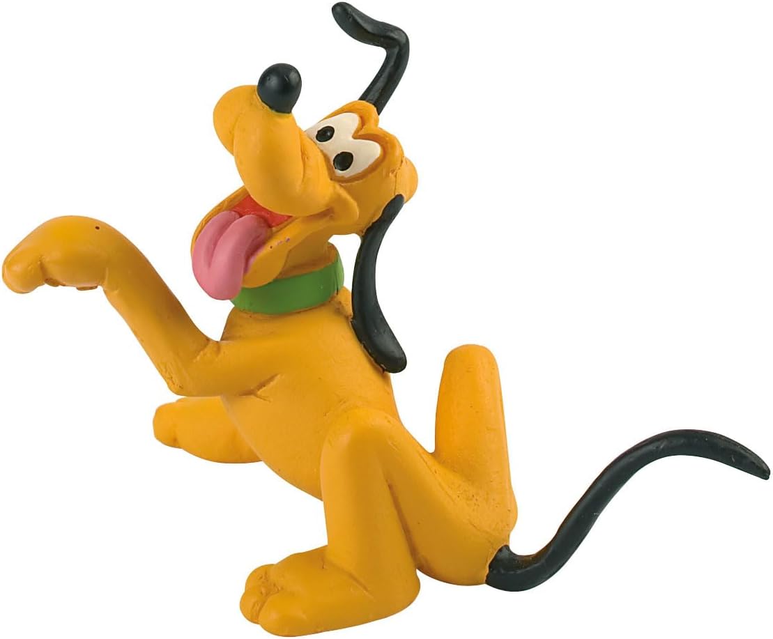 Bullyland 15150-100 Years Disney Anniversary Set with Mickey Mouse, Pluto, Goofy, Donald Duck, Ideal as a Small Gift for Children from 3 Years