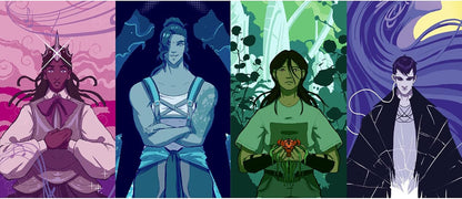 Girl by Moonlight -RPG Hardcover Book, Forged in The Dark System, Magical Girls, Tragic Struggles, Defiant Triumphs, Multi-Genre