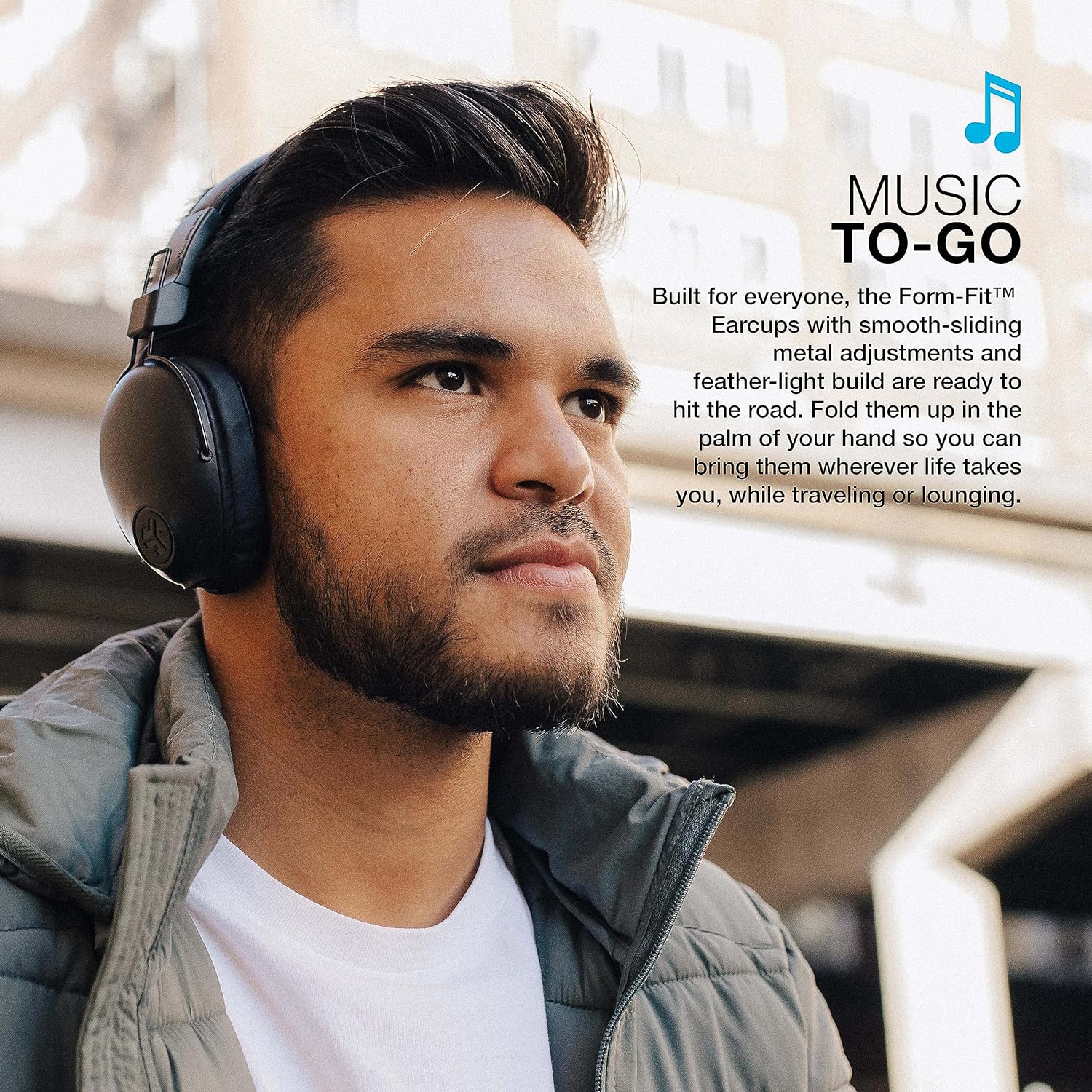 JLab Studio Pro Bluetooth Wireless Over-Ear Headphones, 50+ Hour Bluetooth 5 Playtime, EQ3 Sound, Ultra-Plush Faux Leather & Cloud Foam Cushions, Track and Volume Controls