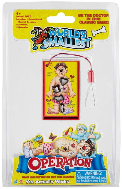 Worlds Smallest Operation Board Game